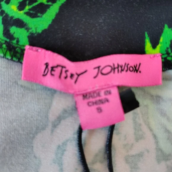 Betsey Johnson Pink Rose Push Up Bra Top S - Picture 8 of 10